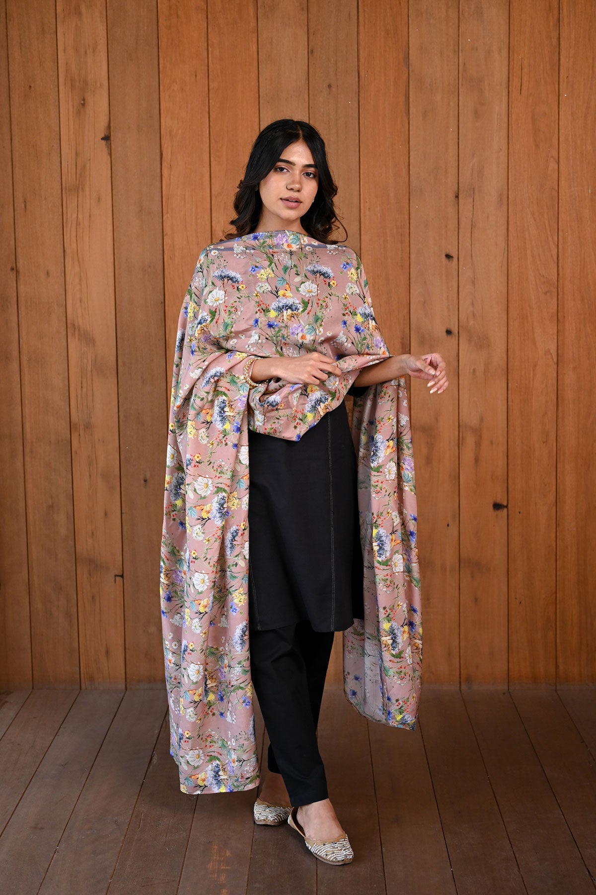 Roseate - Silk Dupatta