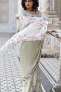 Buy-Evergreen - Satin Saree-Cyahi-Online